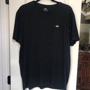 Lacoste Men’s Cotton Black Short Sleeve TShirt